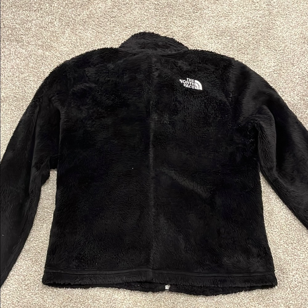 The North Face Black Fleece Jacket for girls size M(10) - Picture 7 of 7